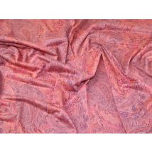 Lady McElroy Polyester Jersey Stretch Knit Fabric Warm Blush