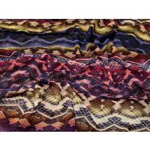 Lady McElroy Sheer Chiffon Fabric Multicoloured