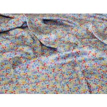Liberty London Poppy Park  Belgravia Silk Satin Fabric Spring