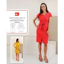 Liesl + Co Paper Sewing Pattern Belgravia Knit Dress