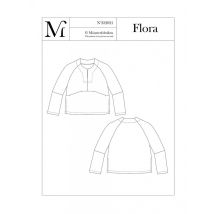 Monsterfabriken Paper Sewing Pattern Flora Overshirt