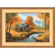 Riolis Autumn View Counted Cross Stitch Kit