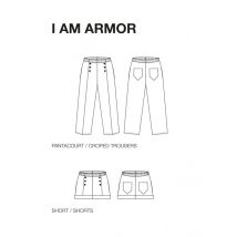 I AM Paper Sewing Pattern Armor Trousers & Shorts