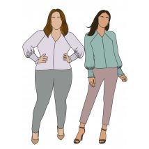 SIZE me Paper Sewing Pattern Florence Blouse