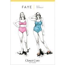 Closet Core Patterns Paper Sewing Pattern Faye Swimsuit