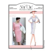 Sew Chic Paper Sewing Pattern Beatrice Pocket Dress