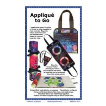 By Annie Paper Sewing Pattern Applique to Go Case