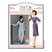 Sew Chic Paper Sewing Pattern Pendleton Dress