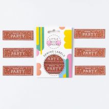 Little Rosy Cheeks Made To Party Woven Labels