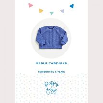 Poppy and Jazz Paper Sewing Pattern Maple Cardigan