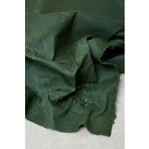 Mind The MAKER Light Waxed Cotton Fabric Fern
