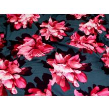 John Kaldor Fernando Viscose Challis Fabric Pink