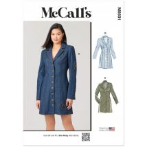 McCalls Paper Sewing Pattern 8601