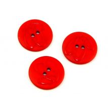 Dill Embossed Swirl Buttons (Value Pack) Red