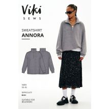 Vikisews Paper Sewing Pattern Annora Sweatshirt