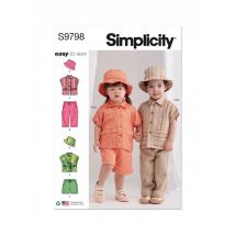 Simplicity Paper Sewing Pattern 9798