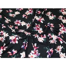 John Kaldor Portia ITY Silky Stretch Knit Fabric Black