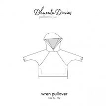 Dhurata Davies Paper Sewing Pattern Kids Wren Pullover