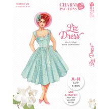 Charm Patterns Paper Sewing Pattern Liz Dress