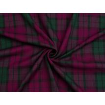 Minerva Core Range Polyester Viscose Suiting Fabric Lindsey Plum