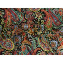 Storrs London Egyptian Cotton Lawn Fabric Red