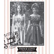 Sew La Di Da Vintage Paper Sewing Pattern French Gypsy Dress
