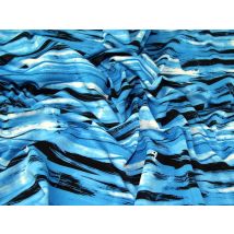 Lady McElroy Scuba Stretch Knit Fabric Turquoise