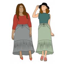 SIZE me Paper Sewing Pattern Serene Skirt