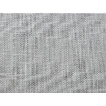 Stof France Coated Cotton Ramie Blend Fabric Silver Grey
