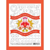 Alison Glass Embroidery Transfers Lucky Penny
