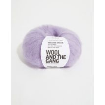 Wool and the Gang Take Care Mohair Aran Yarn Lovely Lilac