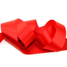 Romandus Fused Edge Craft Ribbon (Value Roll) Post Office Red
