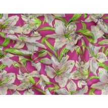 Storrs London Egyptian Cotton Lawn Fabric Pink