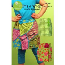 Olive Ann Designs Paper Sewing Pattern Its A Wrap