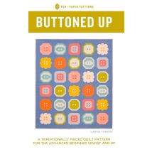 Pen + Paper Quilting Pattern Buttoned Up