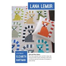 Elizabeth Hartman Quilting Pattern Lana Lemur Quilt