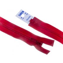 YKK Vislon Chunky Open End Zips Red