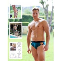 Booby Traps Paper Sewing Pattern 4 The Boys Briefs