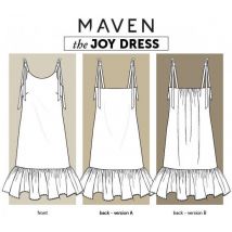 Maven Patterns Paper Sewing Pattern Joy Dress