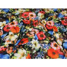 Lady McElroy ITY Silky Stretch Knit Fabric Multicoloured