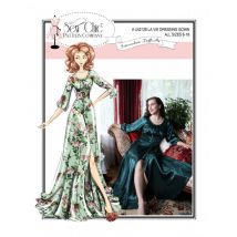 Sew Chic Paper Sewing Pattern La Vie Dressing Gown