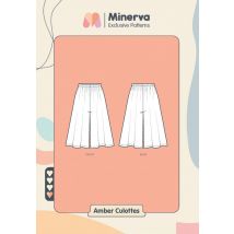 Minerva Exclusive Paper Sewing Pattern Amber Culottes