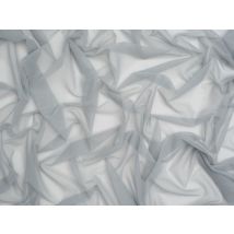 Minerva Core Range Light Stretch Power Net Mesh Fabric Silver Grey
