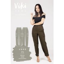 Vikisews Paper Sewing Pattern Anne Trousers