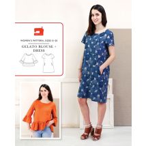 Liesl + Co Paper Sewing Pattern Gelato Blouse & Dress