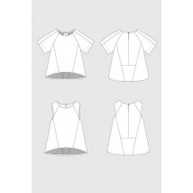 In The Folds Paper Sewing Pattern Collins Top