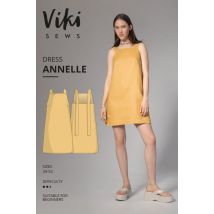 Vikisews Paper Sewing Pattern Annelle Dress