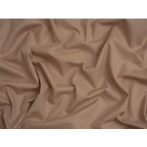 Minerva Core Range 100% Cotton Broadcloth Fabric Dark Beige