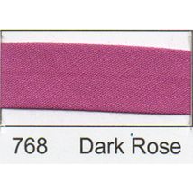 Essential Trimmings Polycotton Bias Binding Tape Dark Rose