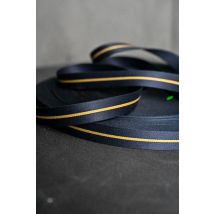 Merchant and Mills Sturdy Webbing Navy & Gold